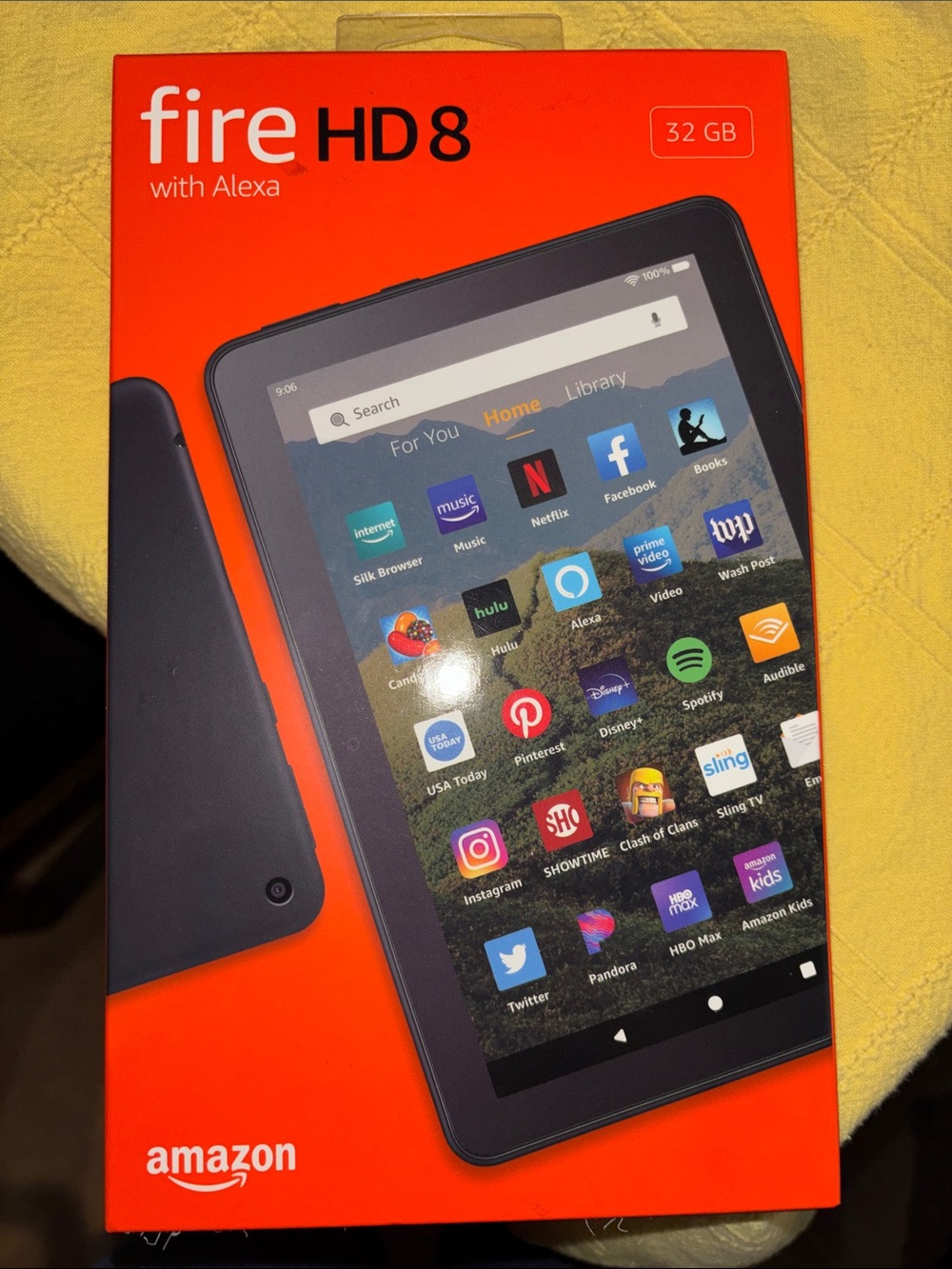 Amazon Fire HD 8 Tablet - Black new never opened